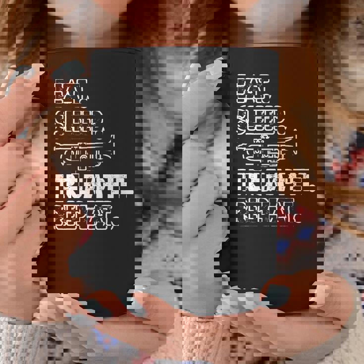 トランペッターのための面白いトランペット格言モチーフ コーヒーマグ 面白い贈り物