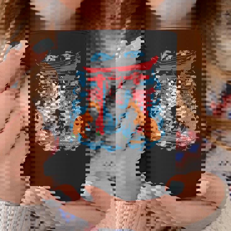 トリゲイツ 伏見稲荷 京都 和風 きつねマスク コーヒーマグ 面白い贈り物