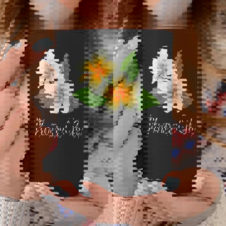 トロピカルプルメリアフランジパニー コーヒーマグ 面白い贈り物