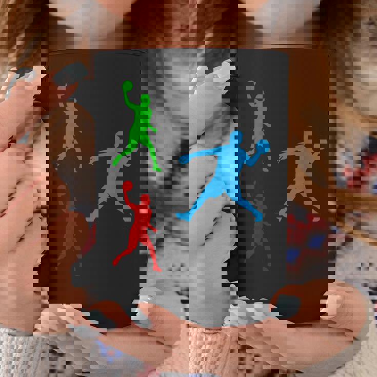 ドッジボール シルエット ドッジボール プレイヤーシルエット ドッジボール コーヒーマグ 面白い贈り物