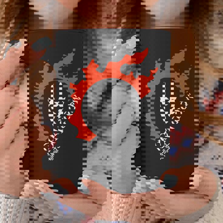 ドラゴン 光と闇の戦士のために コーヒーマグ 面白い贈り物