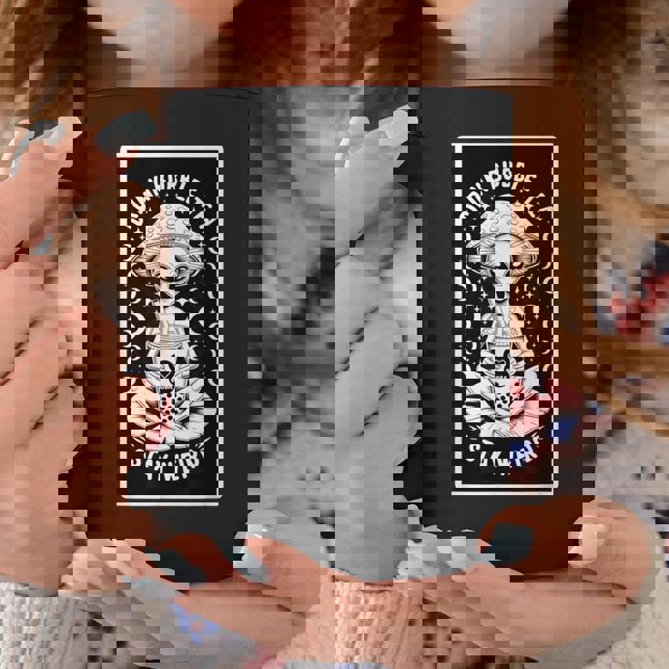 ドリンクタピオカティーステイウィアードエイリアン コーヒーマグ 面白い贈り物