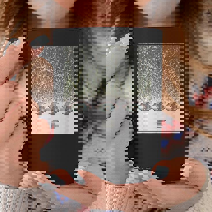 ドリームコアウィアードコア服エステティックコーンフィールドアイズ コーヒーマグ 面白い贈り物