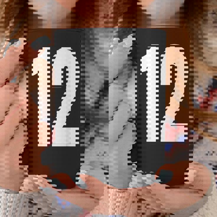 ナンバー12 シャツ。十二 コーヒーマグ 面白い贈り物