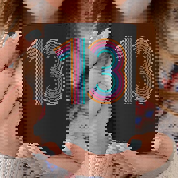 ナンバー13 13周年 男の子 女の子 13歳の誕生日 コーヒーマグ 面白い贈り物