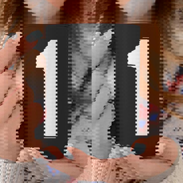 ナンバーワン 数字 1 プレーン ホワイト 数字 コーヒーマグ 面白い贈り物