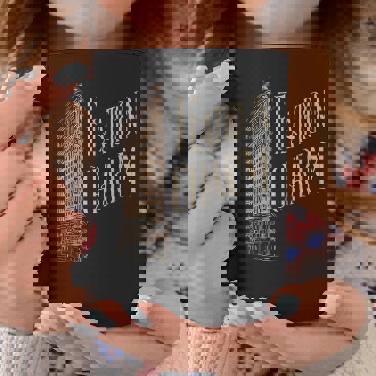 ニューヨークチャームフラットアイアンビルディング コーヒーマグ 面白い贈り物