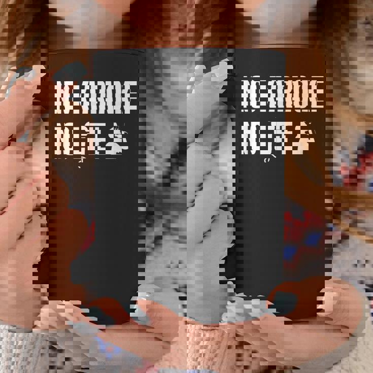 ノーカラオケノーライフ カラオケ好き 歌好き ヒトカラ好き 趣味 カラオケ コーヒーマグ 面白い贈り物