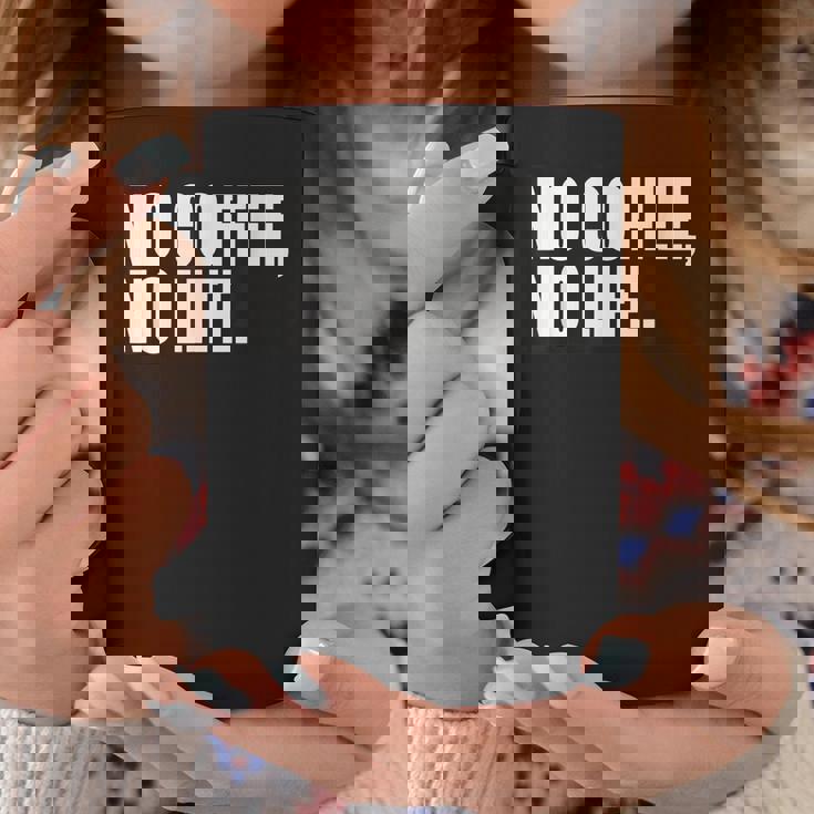 ノー・コーヒー・ノー・ライフ コーヒーマグ 面白い贈り物