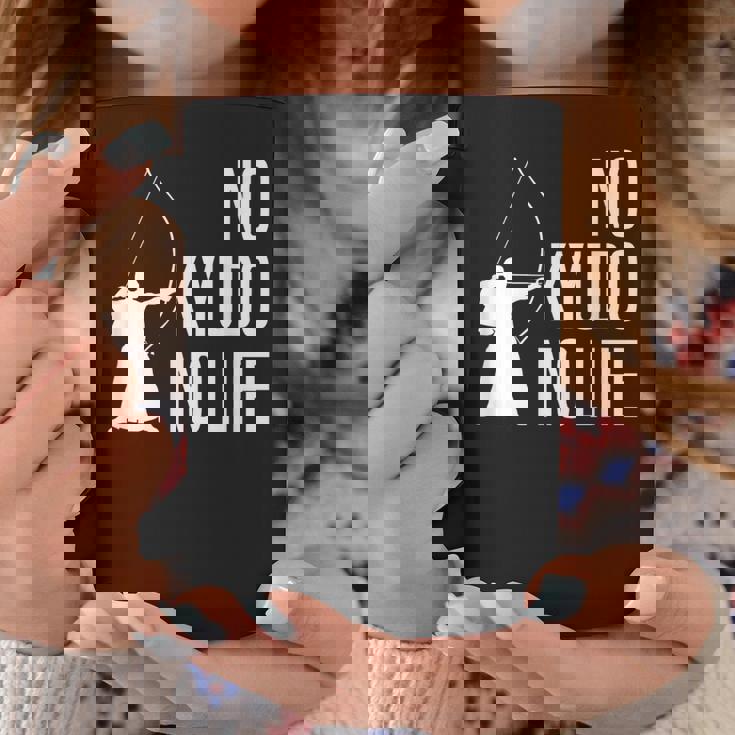 ノー弓道ノーライフ 弓道場 弓術 弓道好き 騎射 歩射 堂射 弓道部 弓道サークル 古武術 和弓 弓道 コーヒーマグ 面白い贈り物