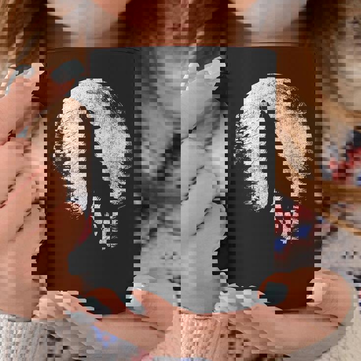 ハウリングウルフ 月光 森 シルエット 荒野 コーヒーマグ 面白い贈り物