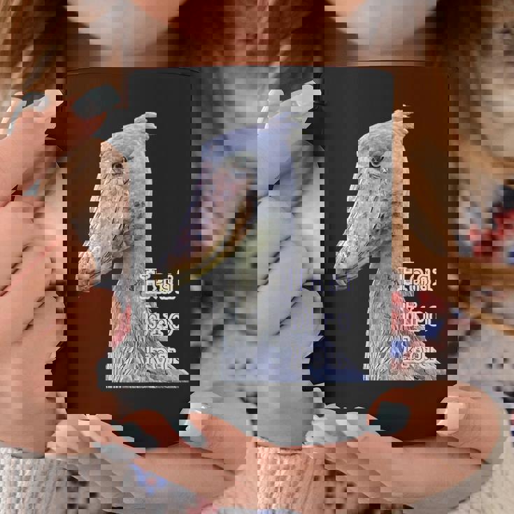 ハシビロコウ『リアルフォト 写真』青い鳥【どうぶつフレンズ】かっこいい 大きな鳥 動物園の生き物 コーヒーマグ 面白い贈り物