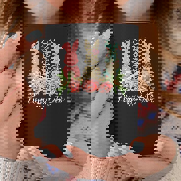 ハッピーイースター 3匹のウサギ 春のハント 卵 おもしろウサギ コーヒーマグ 面白い贈り物
