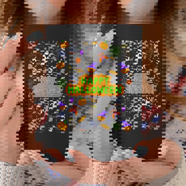 ハッピーハロウィンのレトロな怖いかわいい不気味なギフト コーヒーマグ 面白い贈り物