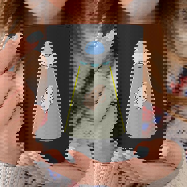 ハニワ くん 埴輪《Ufo 遭遇》【ゆるフレンズ】歴史土器 かわいい 面白い キャラクター コーヒーマグ 面白い贈り物