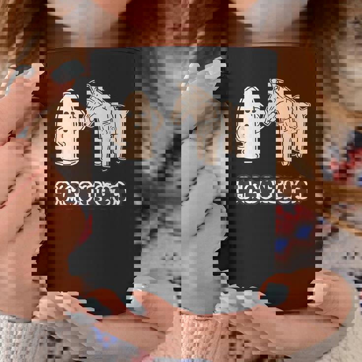 ハニワ くん と 馬 埴輪【ゆるフレンズ】歴史土器 キャラクター かわいい イラスト コーヒーマグ 面白い贈り物