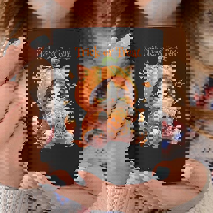 ハロウィン わがまま猫 ねこ ラーメン好き かわいい おもしろ マンガ コーヒーマグ 面白い贈り物