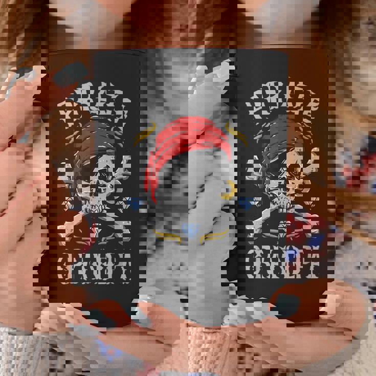 ハロウィン 怖い海賊 スカル・クロスボーン 海賊おじいちゃん コーヒーマグ 面白い贈り物