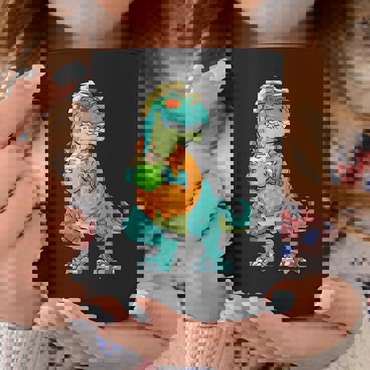 ハワイアン 恐竜 シャツ サマーレックス トロピカル バケーション アロハシャツ コーヒーマグ 面白い贈り物