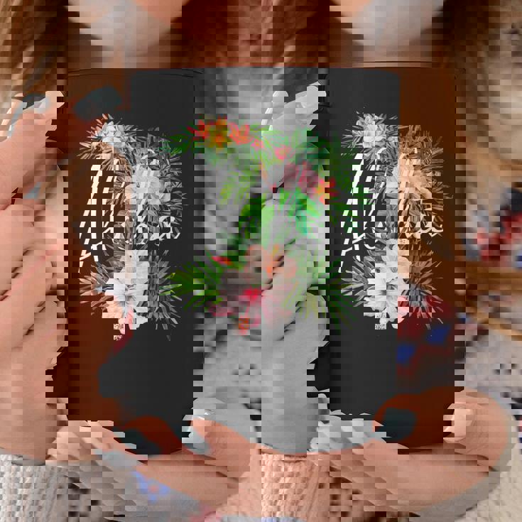 ハワイアンハイビスカスの花 アロハ コーヒーマグ 面白い贈り物