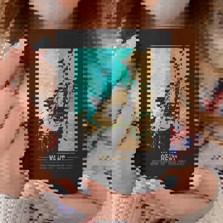 ハワイハレイワ ノースショア オアフ地図 コーヒーマグ 面白い贈り物