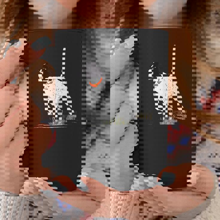 ハンターのためのバードハンティング メンズ イングリッシュポインター ドッググラフィック コーヒーマグ 面白い贈り物