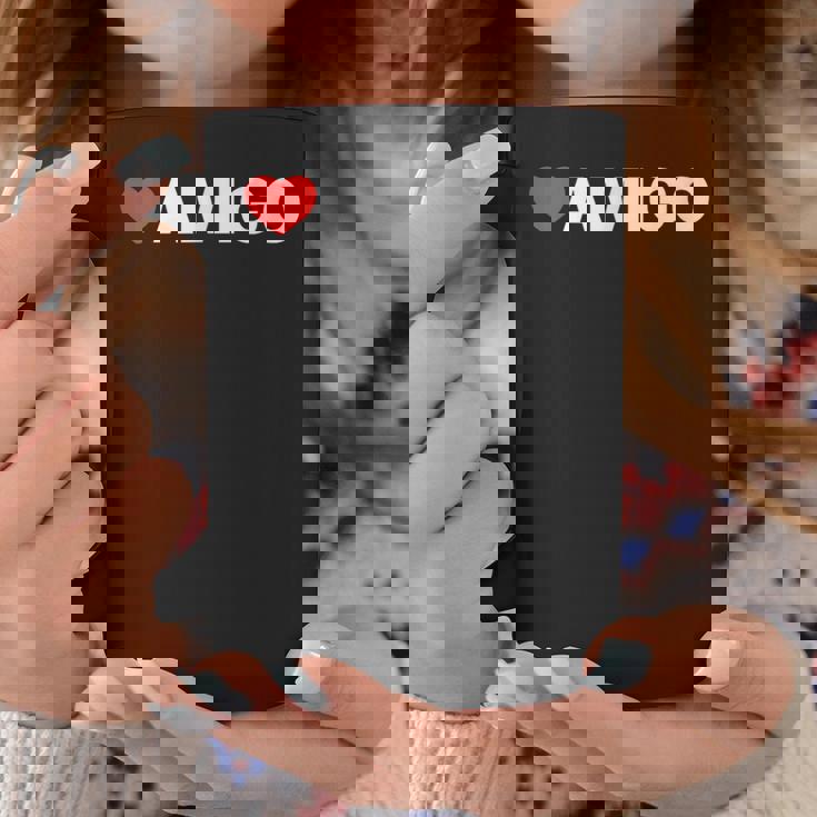 ハート アミーゴ ミニマリストのラブスタイル コーヒーマグ 面白い贈り物