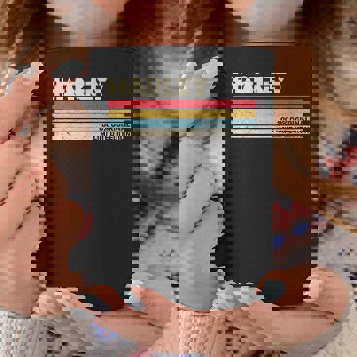 ハーレー 名前入り レトロ ヴィンテージ 70年代 80年代 90年代 誕生日 コーヒーマグ 面白い贈り物