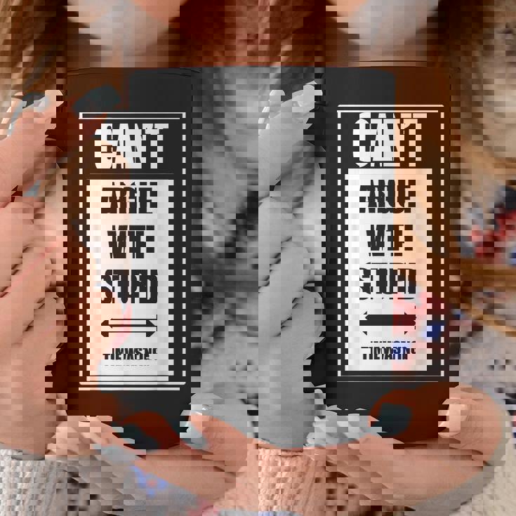 バカな時間を無駄にすることはできません コーヒーマグ 面白い贈り物