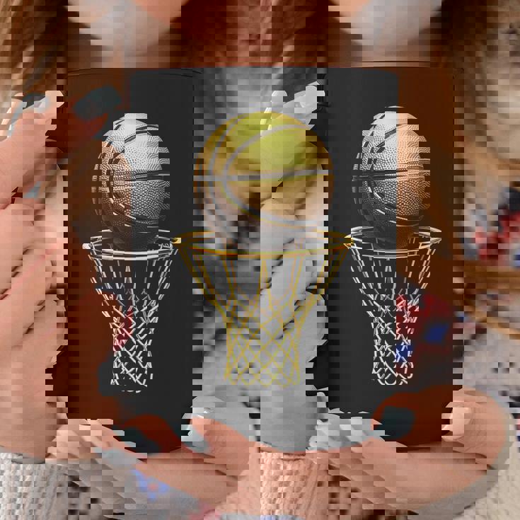 バスケットボール選手 クールトロフィー スポーツ愛好家 試合日 Bボール コーヒーマグ 面白い贈り物