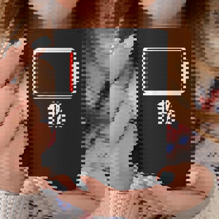 バッテリー1シャツ。バッテリーハート。充電済みバッテリーは空です。 コーヒーマグ 面白い贈り物
