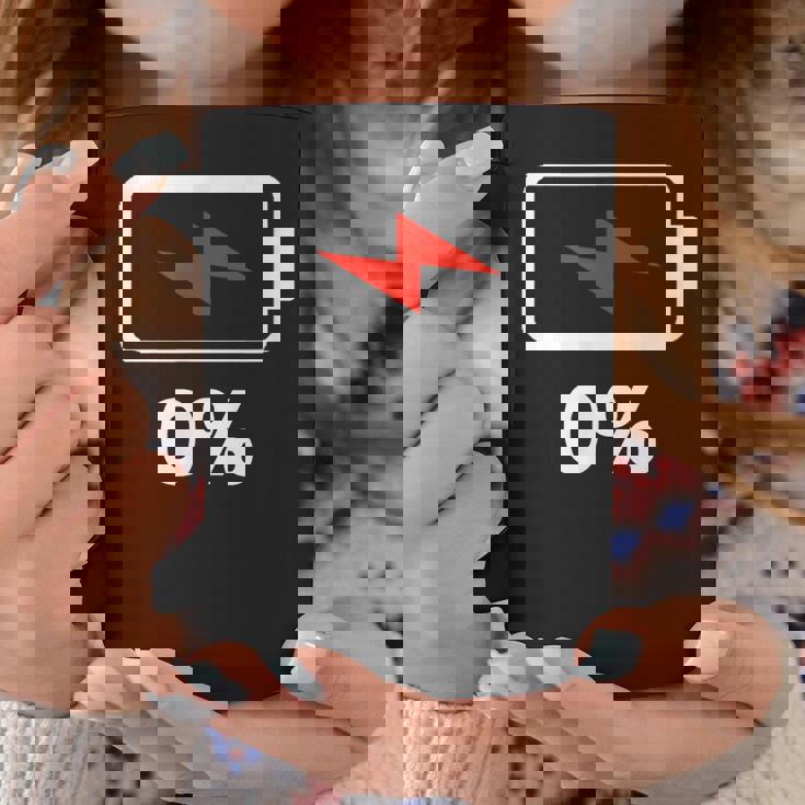 バッテリー充電0 シャツバッテリーデッドシャツバッテリー低 コーヒーマグ 面白い贈り物