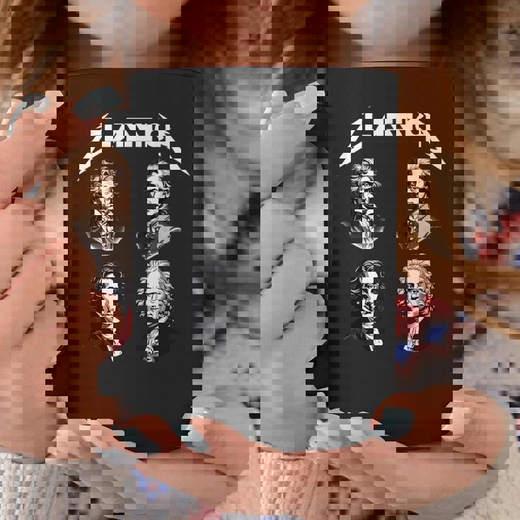 バッハ ベートーヴェン ショパン モーツァルト 面白い クラシック音楽 作曲家 コーヒーマグ 面白い贈り物