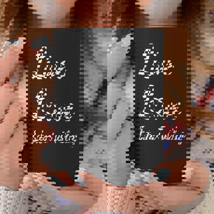 バトントワラー ライブ・ラブ・バトントワリング コーヒーマグ 面白い贈り物