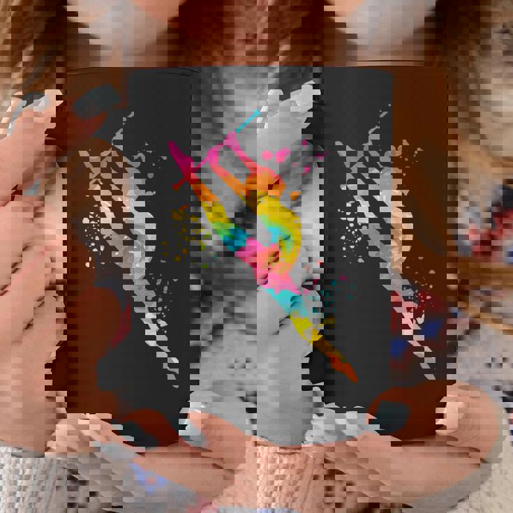 バトン付き体操 ガールズ キッズ 新体操 コーヒーマグ 面白い贈り物