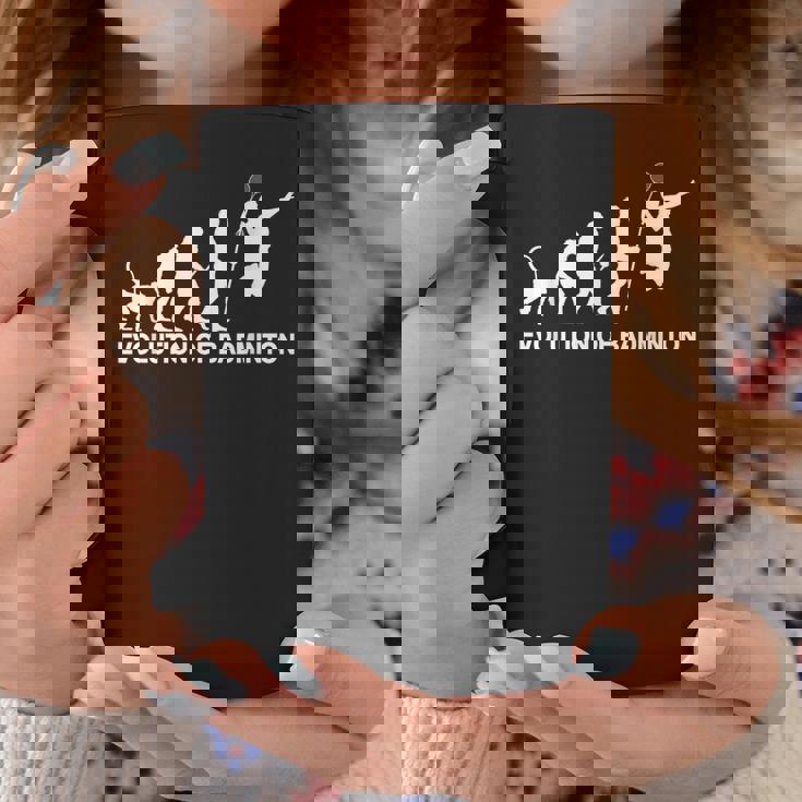 バドミントンの進化 コーヒーマグ 面白い贈り物