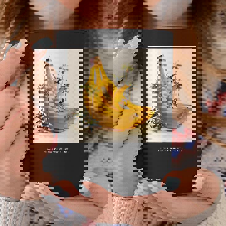 バナナの波はよく滑る コーヒーマグ 面白い贈り物