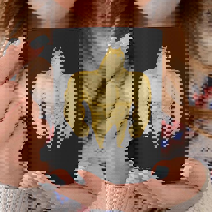 バフ 柴犬 面白い ボディービルダー 犬 ダンク ミーム コーヒーマグ 面白い贈り物