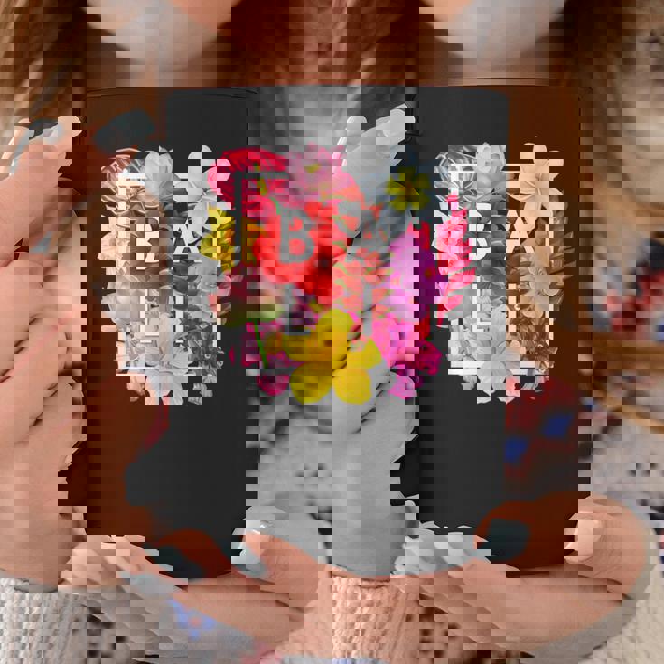 バリの花 ワードアート バリ島インドネシア土産 コーヒーマグ 面白い贈り物