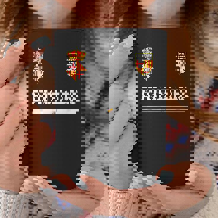 バルセロナ サッカースポーツ フラッグ フットボール コーヒーマグ 面白い贈り物