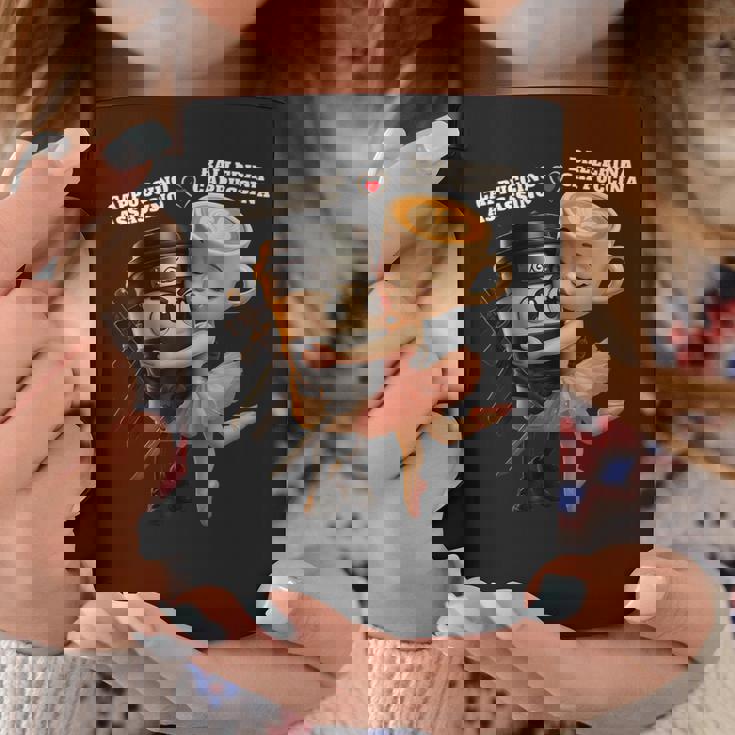 バレリーナ カプチーナ カプチーノ アサシーノ イタリアン ブレイン コーヒーマグ 面白い贈り物