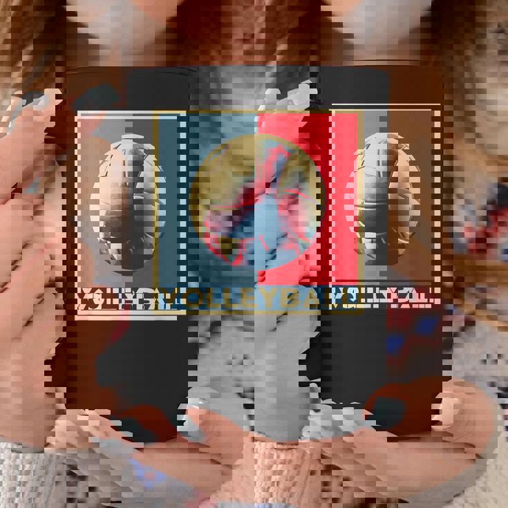 バレーボール バレー 面白tシャツ おもしろ 服 メンズ レディース おもしろグッズ バレー部 コーヒーマグ 面白い贈り物