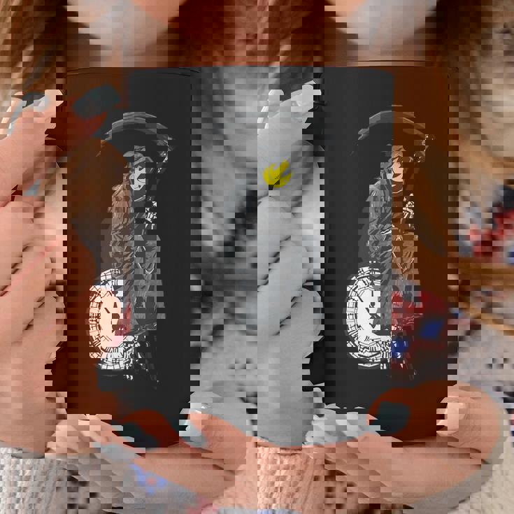 バンクシーの死神時計 コーヒーマグ 面白い贈り物