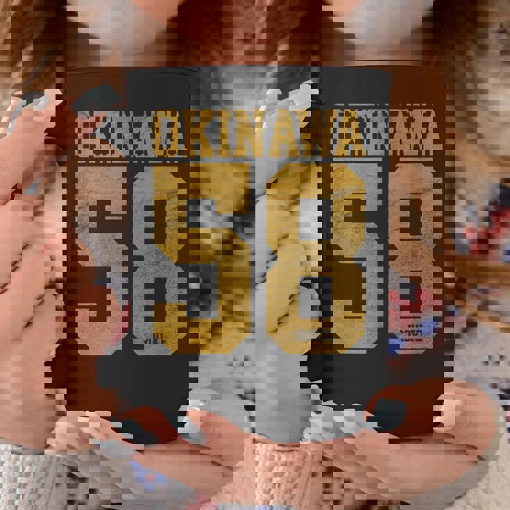 バーシティスタイル 沖縄 日本 コーヒーマグ 面白い贈り物