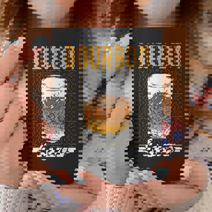 バーボンラバー 恋人 酒飲み 飲酒 ドリンク バーボン コーヒーマグ 面白い贈り物