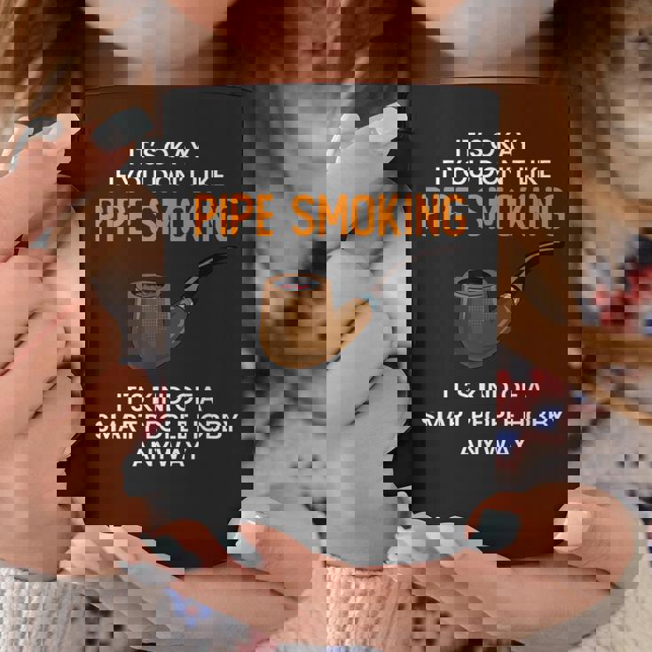 パイプスモーキング スマートピープル パイプスモーキング コーヒーマグ 面白い贈り物