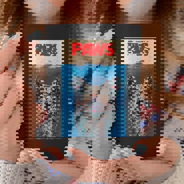 パウス おもしろ猫 パロディ 猫 恋人 ギフト 子猫 サメ ネズミ 鳴き声 コーヒーマグ 面白い贈り物