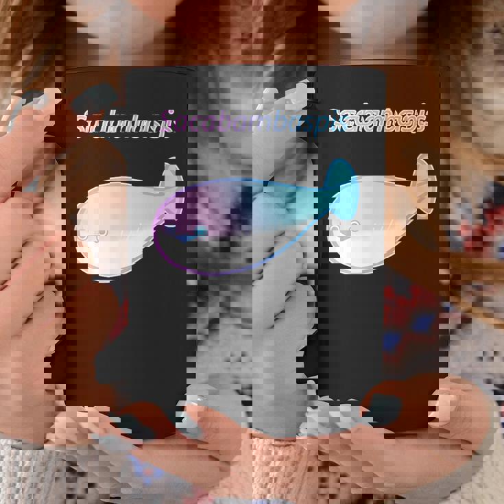 パステルカラーのサカバンバスピス おもしろ ネタ かわいい プレセント コーヒーマグ 面白い贈り物