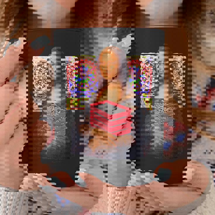 パチンカス 面白いtシャツ モナリザ パチンコ ギャンブル メンズ おもしろ 服 おもしろグッズ ネタ ウケ狙い コーヒーマグ 面白い贈り物