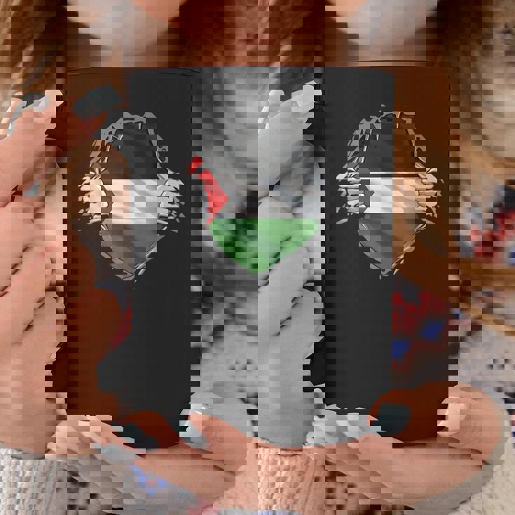 パレスチナシャツ パレスチナ国旗 アラビアのルーツ 遺産 Dna コーヒーマグ 面白い贈り物